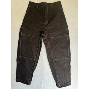 Dept Anonym Contrast Stitch Balloon Pants Mens Large Brown Utility Skate Cargo L